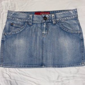 GUESS Jean Mini Skirt